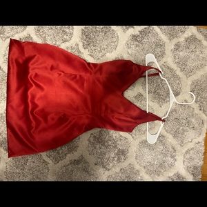 MINI RED DRESS